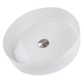 Bath White  Bathroom Sinks