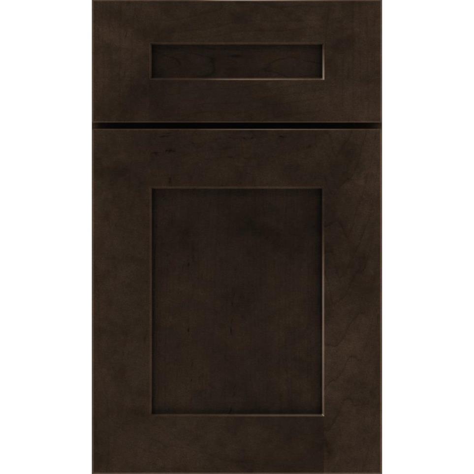 5 Piece Thatch Dark Finish 5 Piece Cabinets