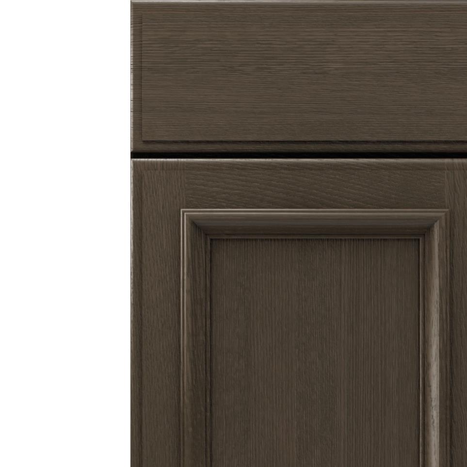 Square Boulder Dark Finish Square Cabinets