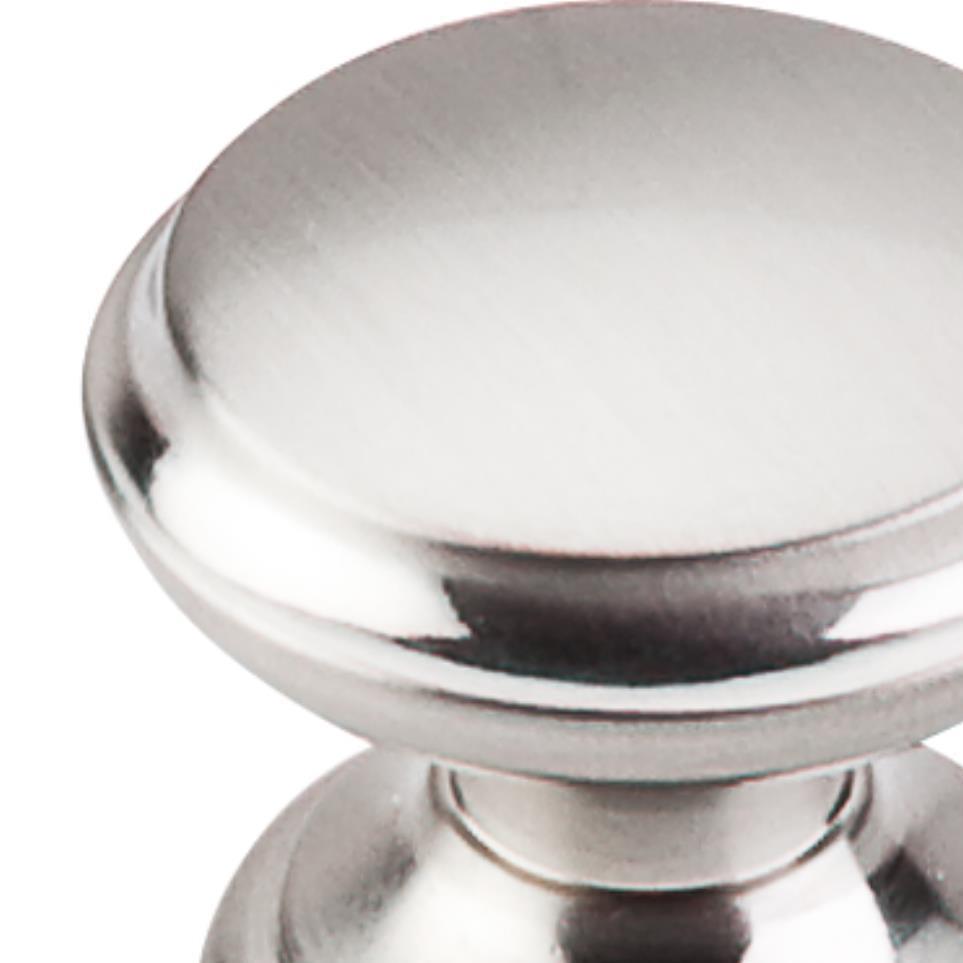 Knob Brushed Satin Nickel Nickel Knobs