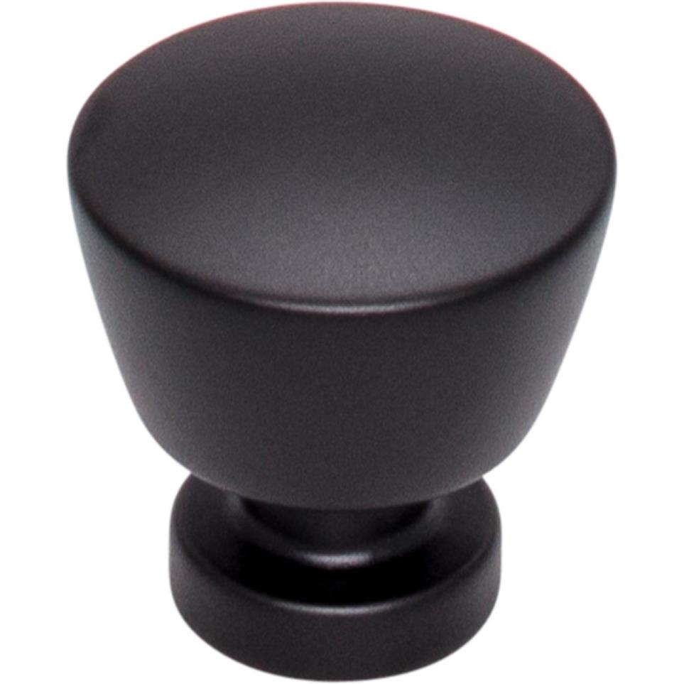 Knob Flat Black Black Knobs