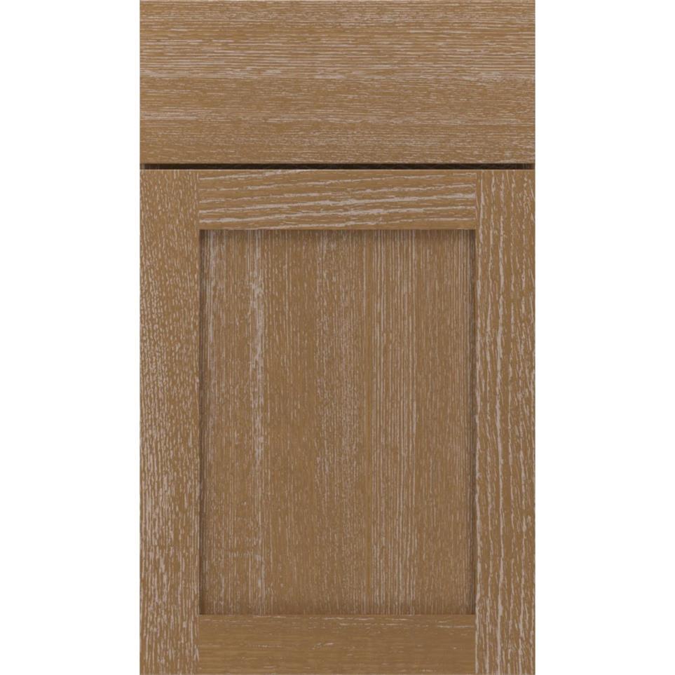 Square Buckskin Brindle Medium Finish Square Cabinets