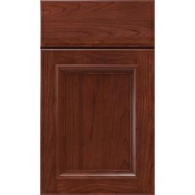 Square Marsala Dark Finish Square Cabinets