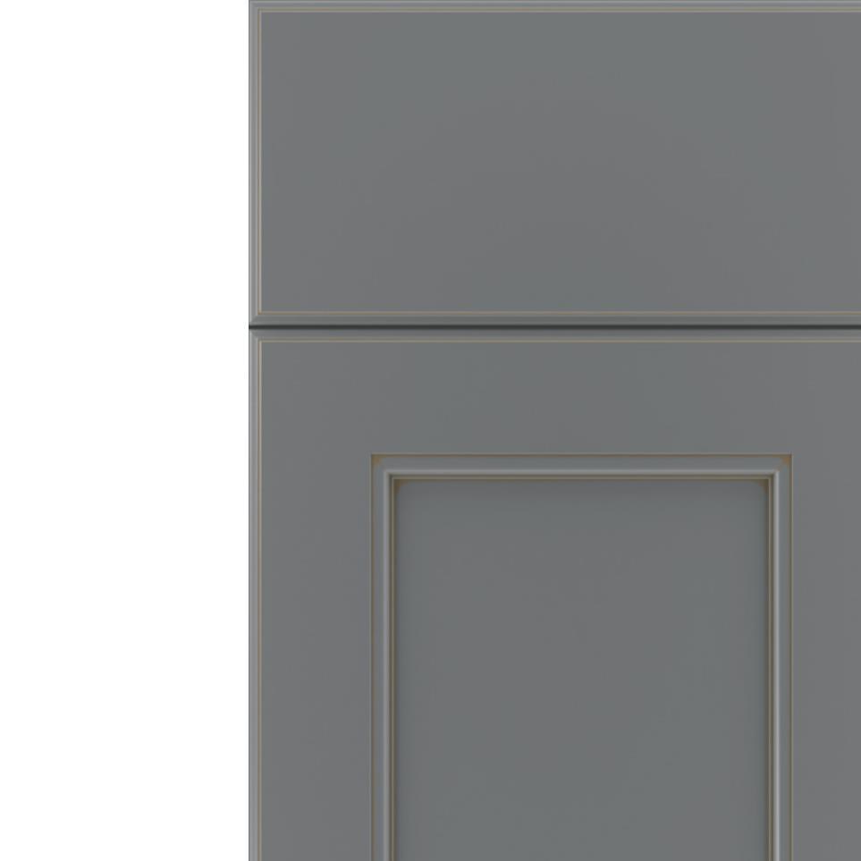 Square Cloudburst Smoke Glaze Glaze - Paint Square Cabinets