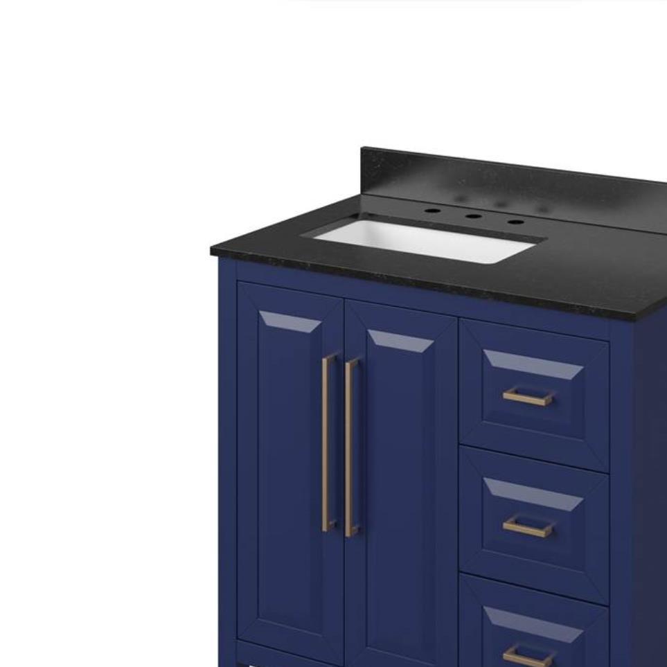 Base with Sink Top Hale Blue Blue / Purple Vanities