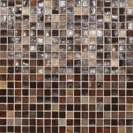 Mosaic Bangkok Glass Brown Tile