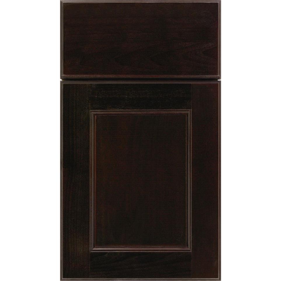 Square Espresso Dark Finish Square Cabinets