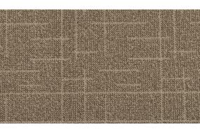 Pattern Illuminous Brown Carpet