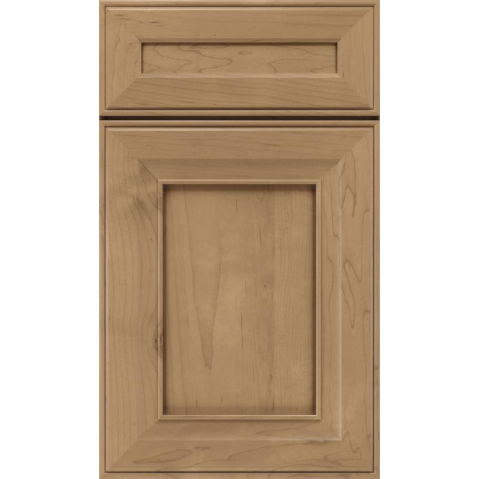 Square Gunny Medium Finish Square Cabinets