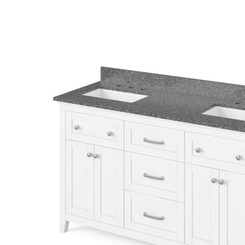 Base with Sink Top White White Vanities