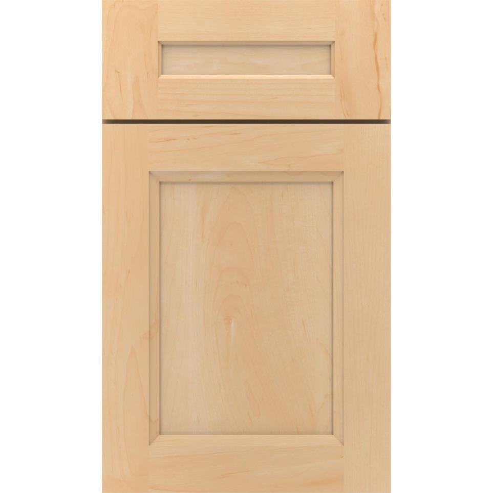 Square Natural Light Finish Square Cabinets