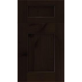 5 Piece Cappuccino Black Glaze Glaze - Stain 5 Piece Cabinets