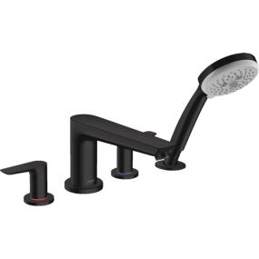 Bath Matte Black Black Faucets