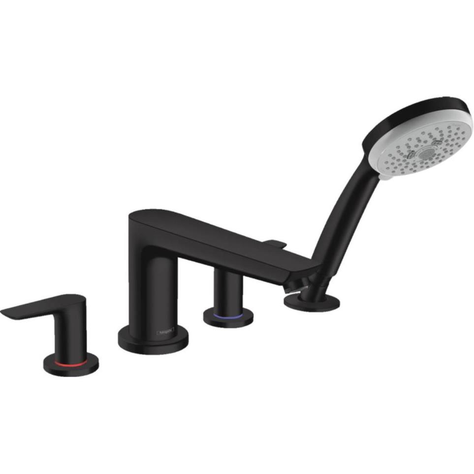 Bath Matte Black Black Faucets