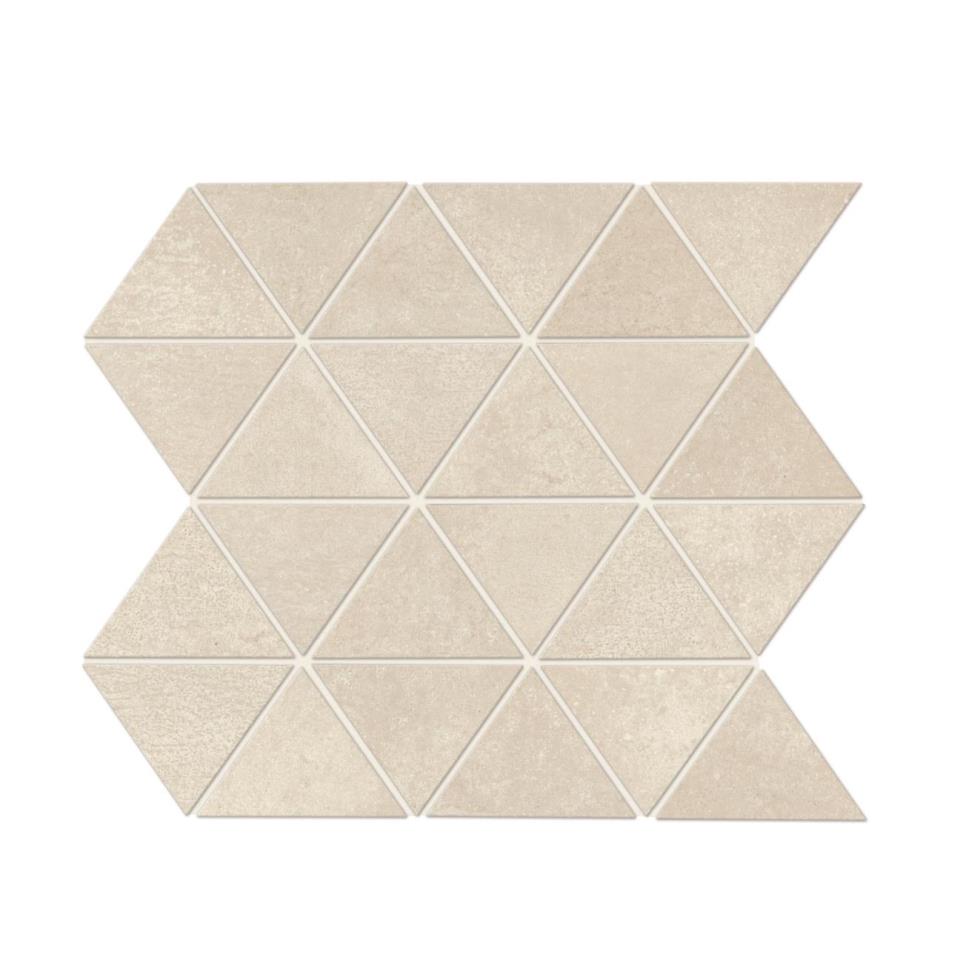 Mosaic Sonata White Matte White Tile