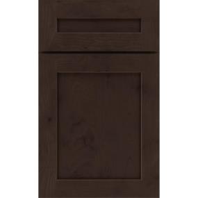 5 Piece Thatch Dark Finish 5 Piece Cabinets