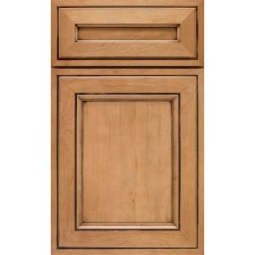 Square Palomino Medium Finish Square Cabinets