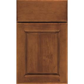 Square Coffee Medium Finish Square Cabinets