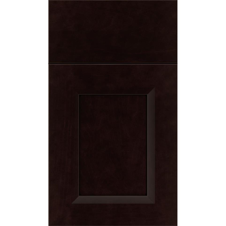 Square Espresso Black Glaze Glaze - Stain Square Cabinets