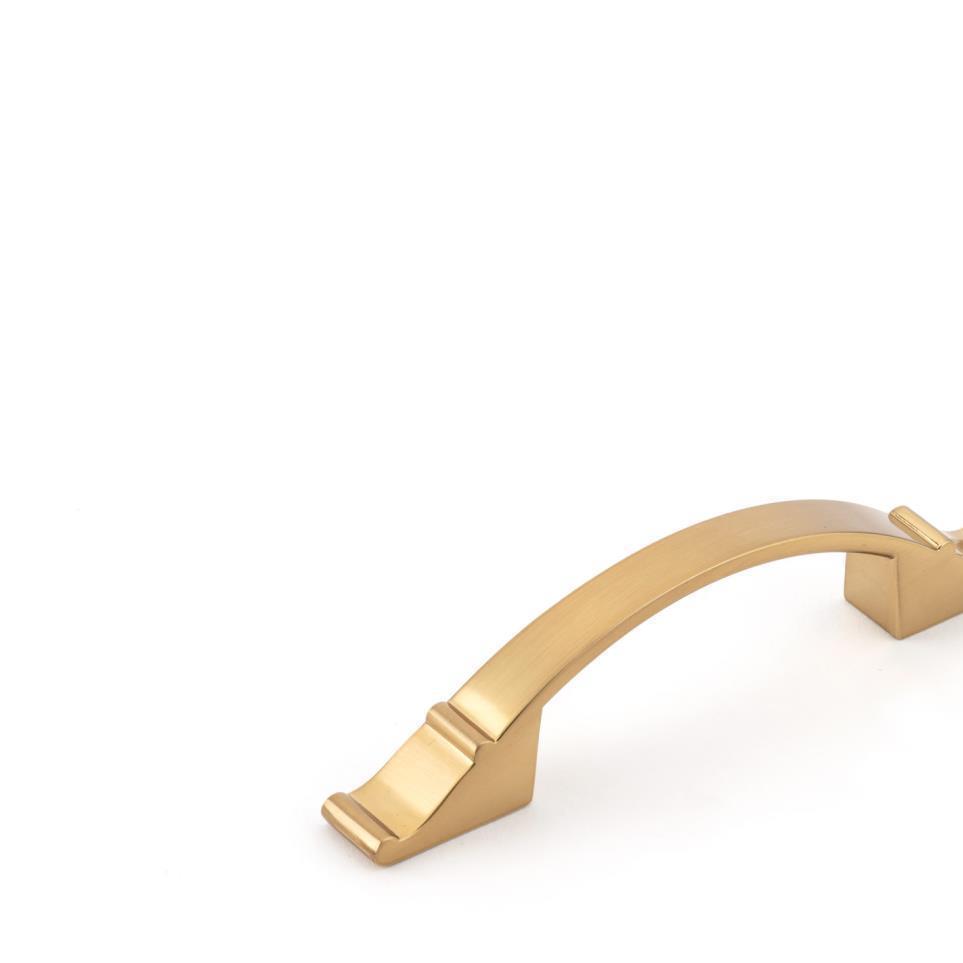 Pull Aurum Brushed Gold Brass / Gold Pulls