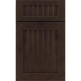 5 Piece Thatch Dark Finish 5 Piece Cabinets