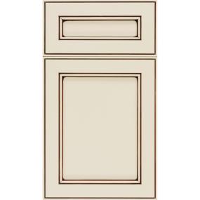 Square Seashell Mocha Glaze Glaze - Paint Square Cabinets