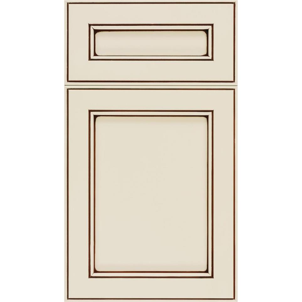 Square Seashell Mocha Glaze Glaze - Paint Square Cabinets