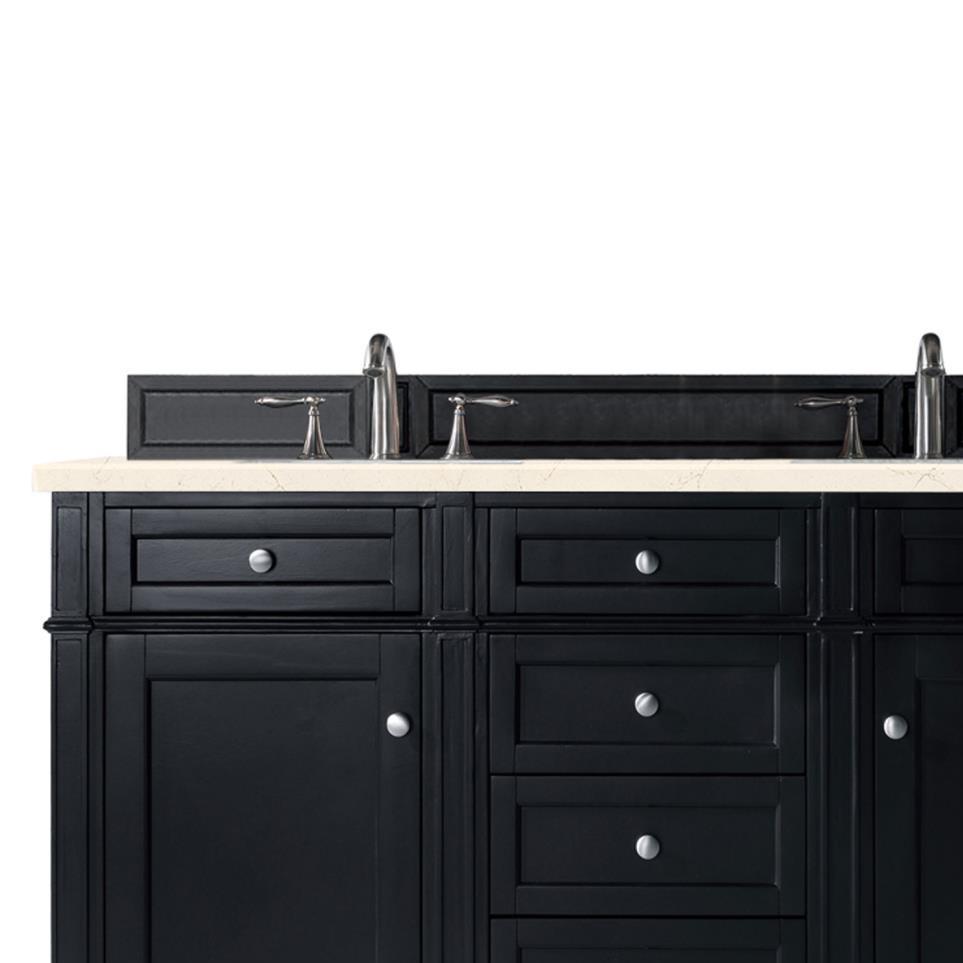 Base with Sink Top Black Onyx Grey / Black Vanities