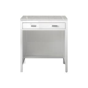 Base with Sink Top Glossy White White Vanities