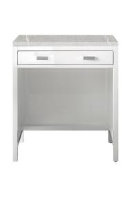 Base with Sink Top Glossy White  Vanities