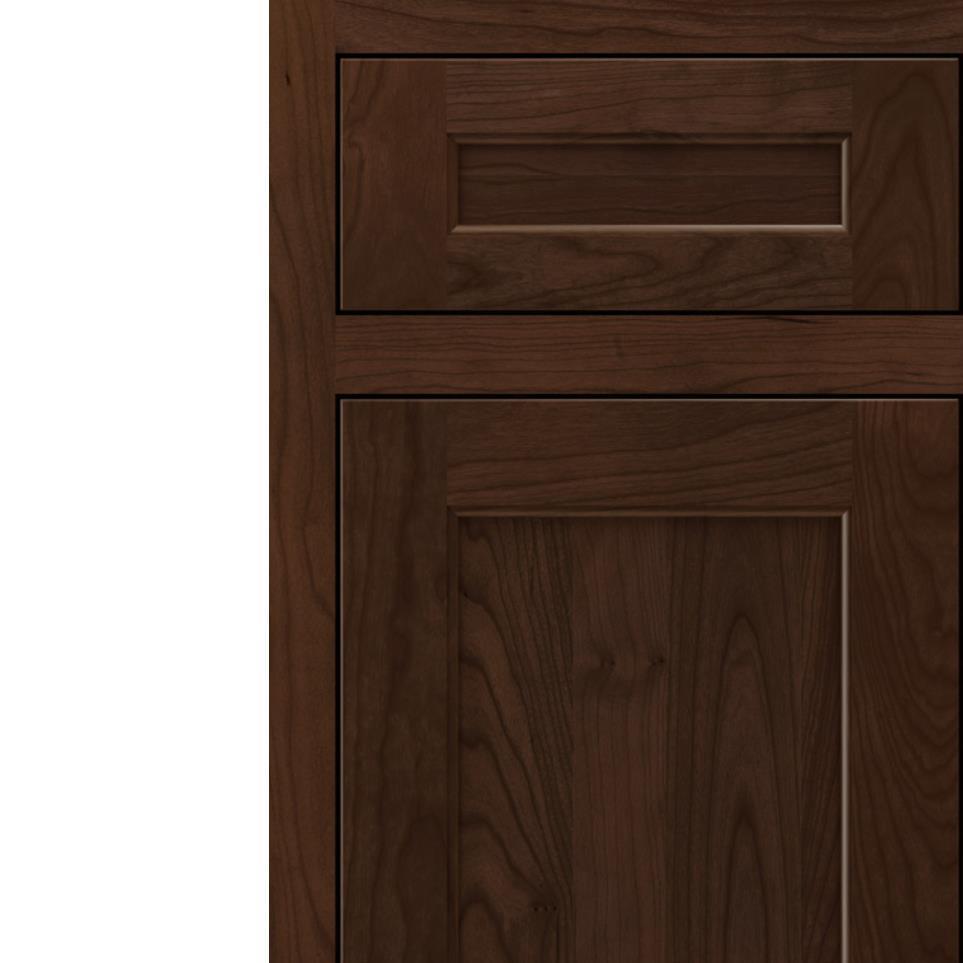 Inset Rodeo Dark Finish Inset Cabinets