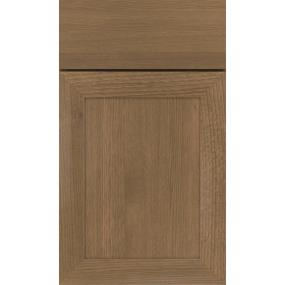 Square Buckskin Medium Finish Square Cabinets