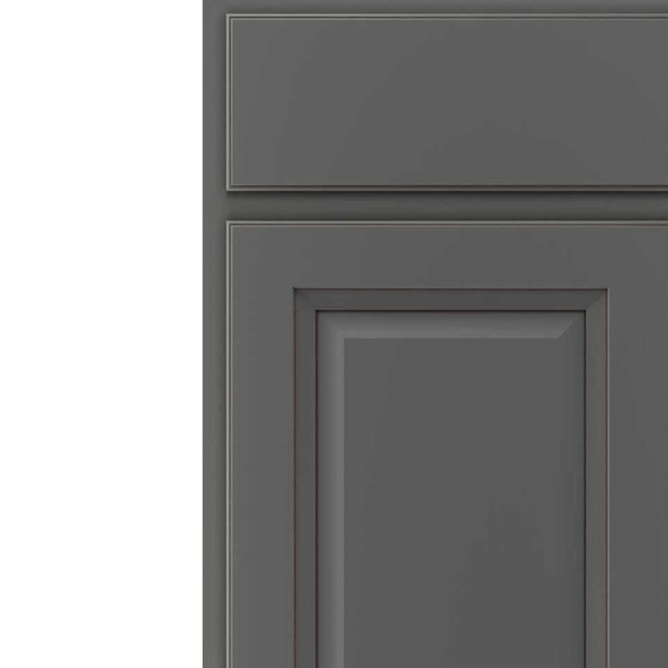 Square Galaxy Cocoa Opaque Paint - Grey Square Cabinets