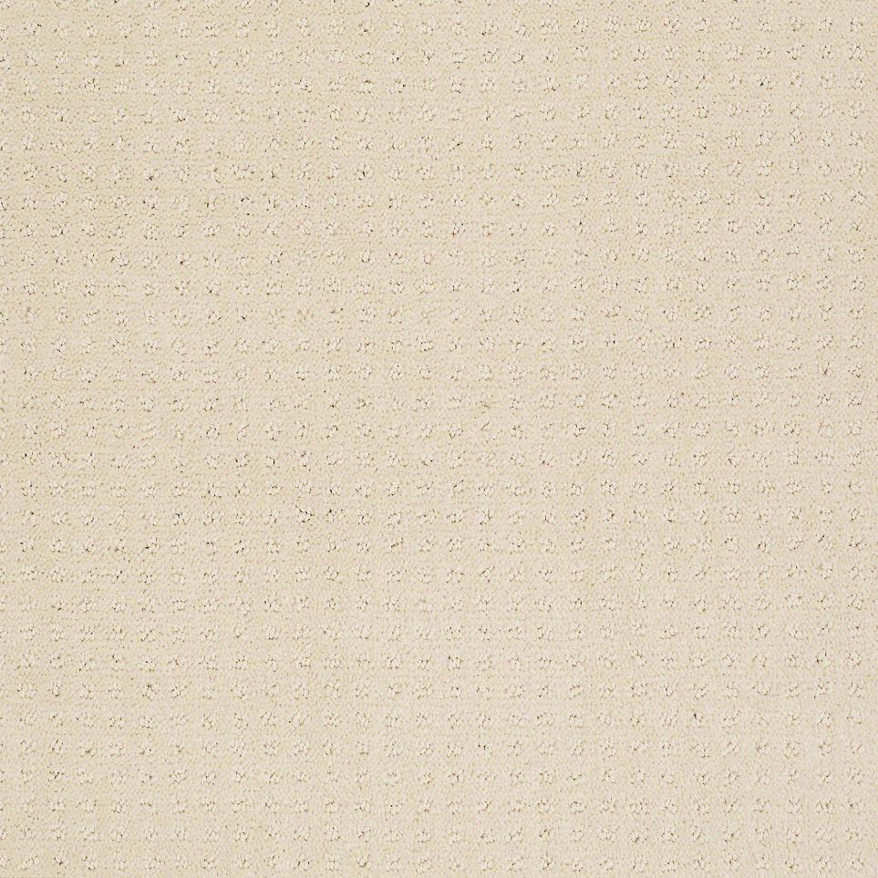 Pattern Snowflake White Carpet