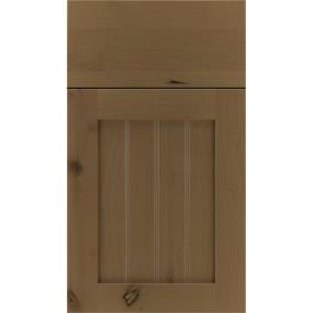 Square Frappe Medium Finish Square Cabinets