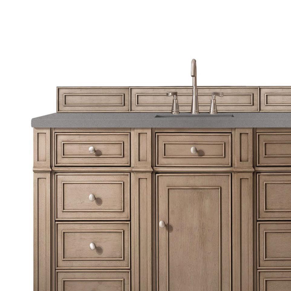 Base with Sink Top Whitewashed Walnut Light Finish Vanities