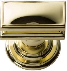 Knob Polished Brass Brass / Gold Knobs