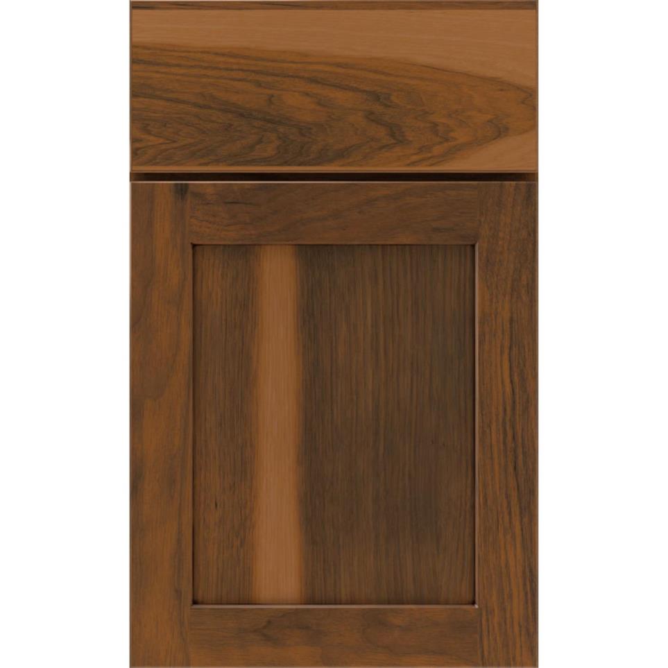 Square Coffee Medium Finish Square Cabinets