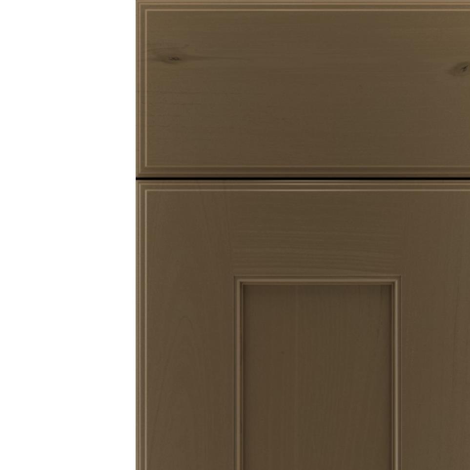 Square Cortado Medium Finish Square Cabinets