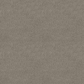 Plush Saxony Native Trail Brown Carpet