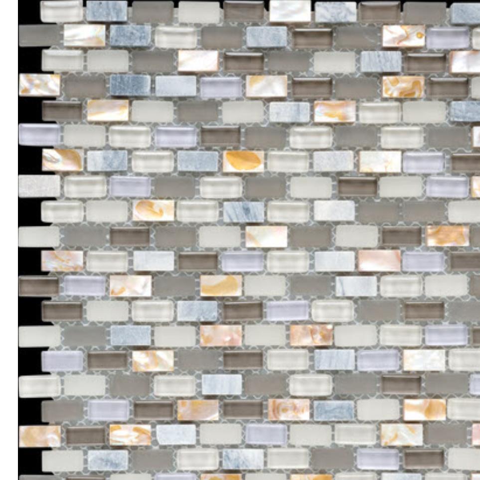 Mosaic Img Shgr Gray Tile