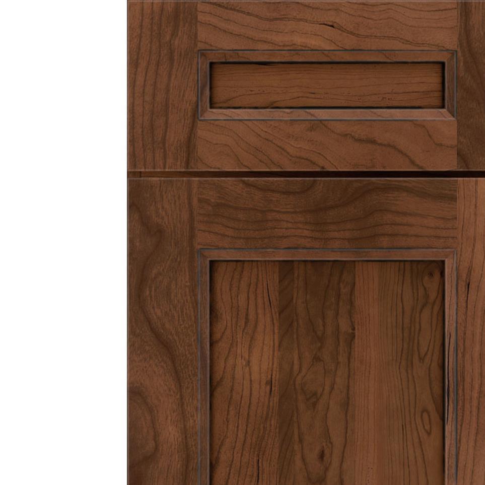 Square Black Forest Glaze - Stain Square Cabinets