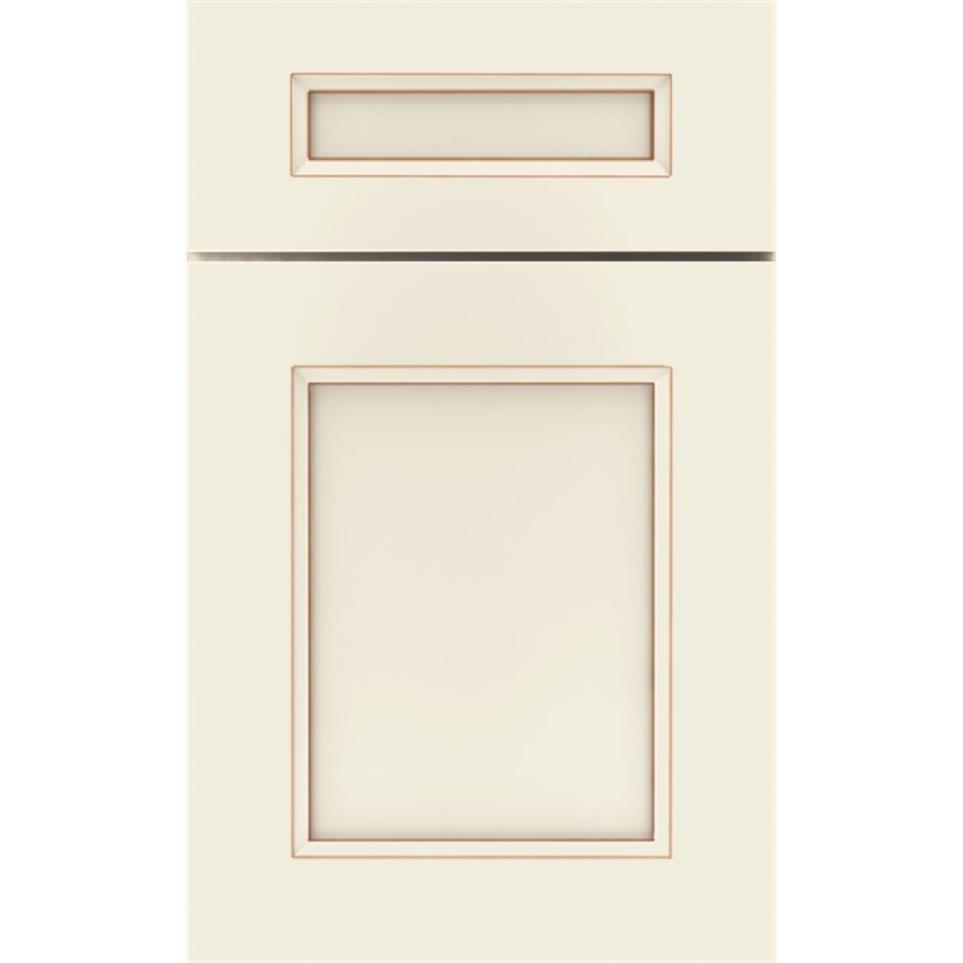 5 Piece Coconut Toasted Almond Glaze - Paint 5 Piece Cabinets