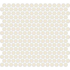 Mosaic Biscuit Glossy Beige/Tan Tile