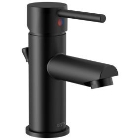 Bath Matte Black Black Faucets