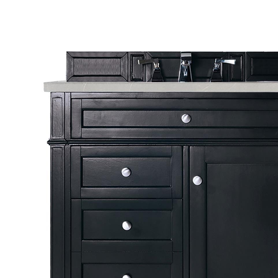 Base with Sink Top Black Onyx Grey / Black Vanities