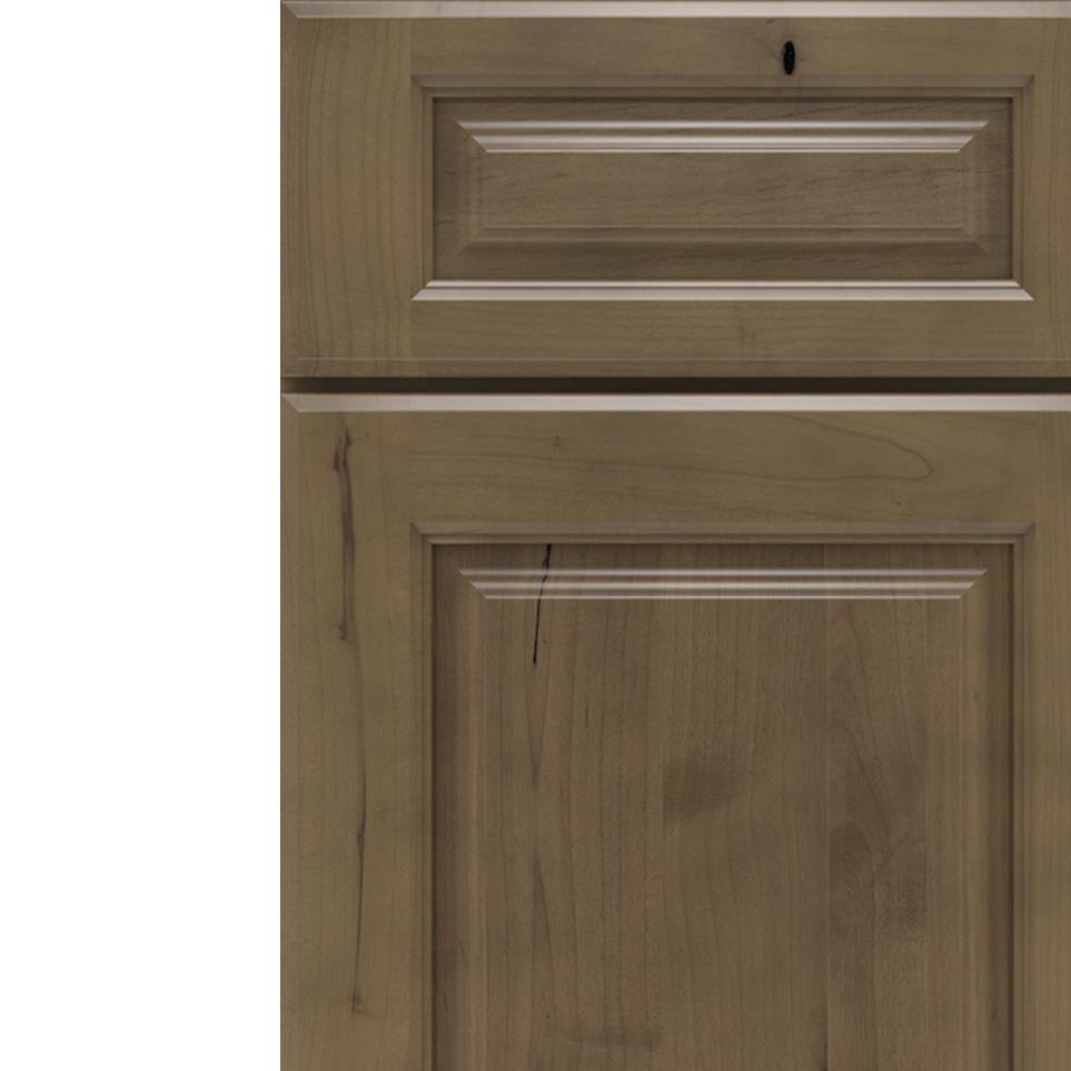 Square Morel Medium Finish Square Cabinets