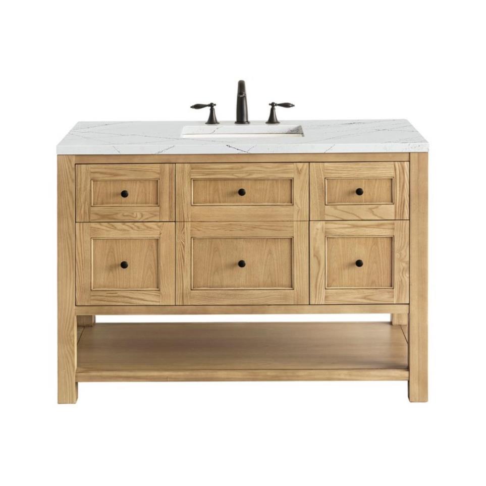 Base with Sink Top Light Oak Light Finish Vanities