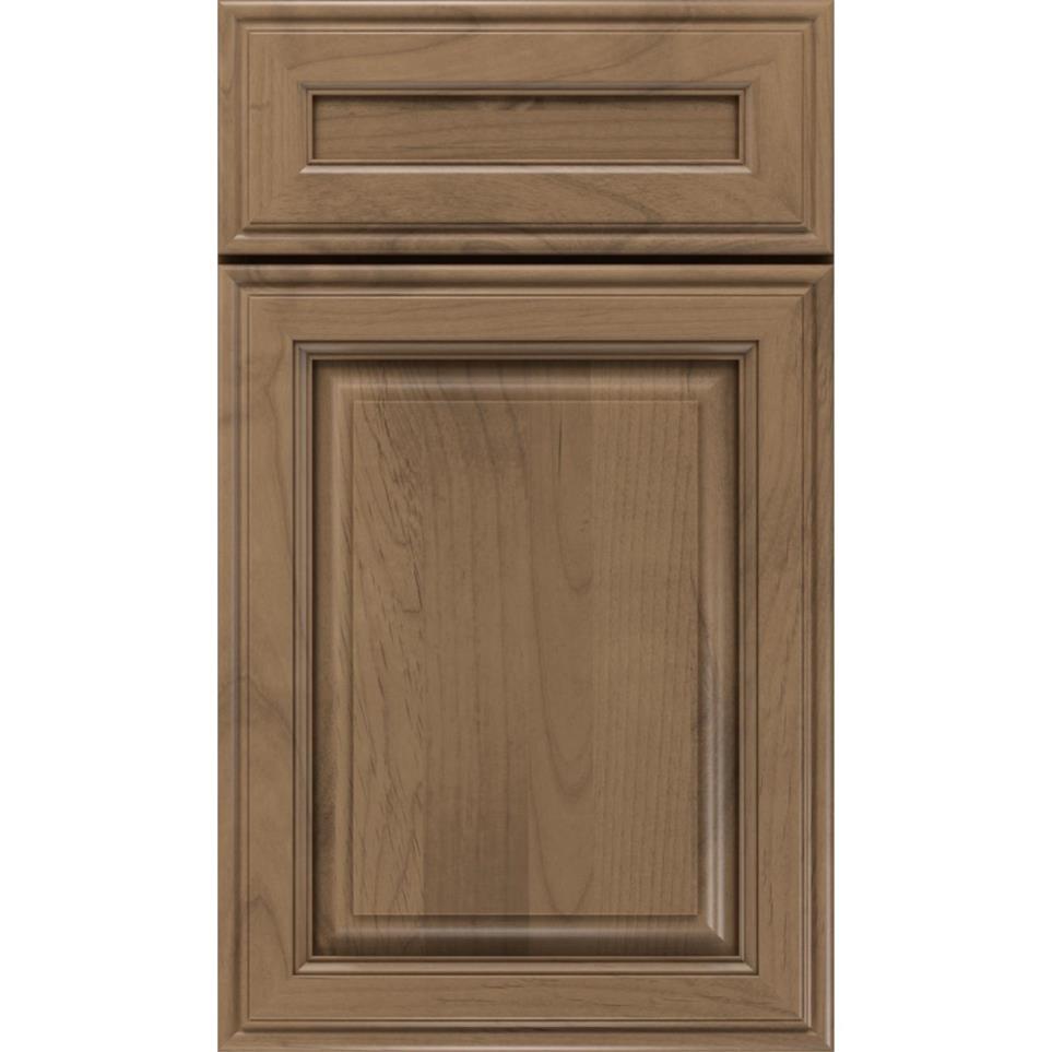 Square Gunny Medium Finish Square Cabinets