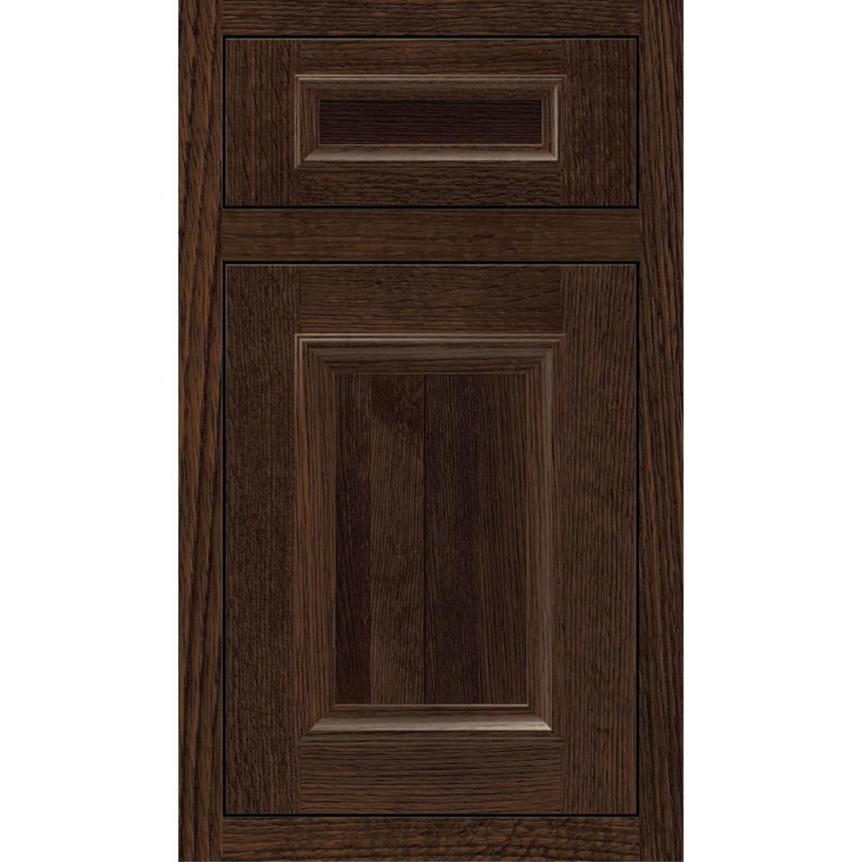 Inset Rodeo Dark Finish Inset Cabinets